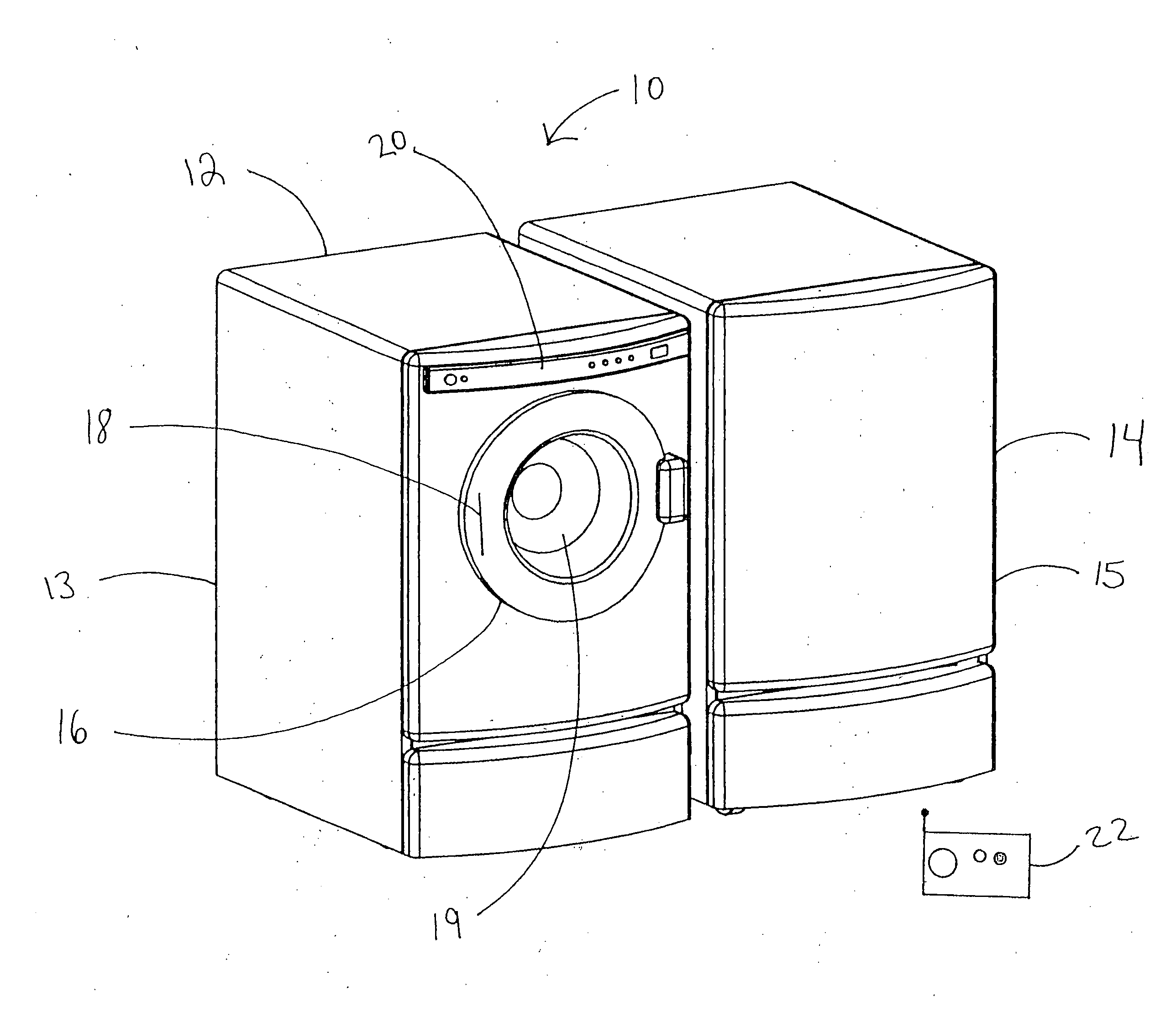 Non-aqueous washing machine & methods
