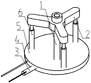 A mechanical fixture for real-time positioning and clamping universal support