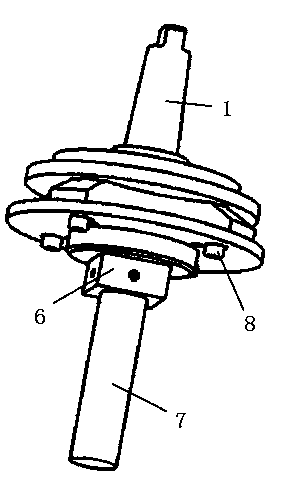 Electrode perpendicularity adjustment device