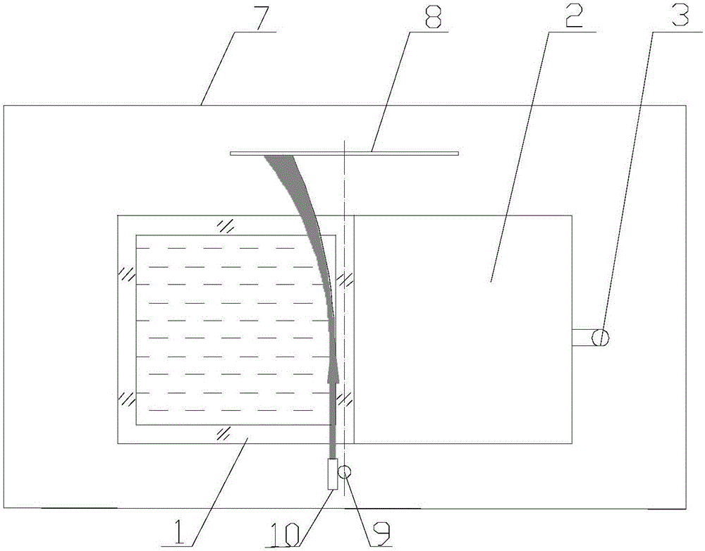 Real-time visual experiment device of influence of temperature difference on heat transfer speed and demonstration method