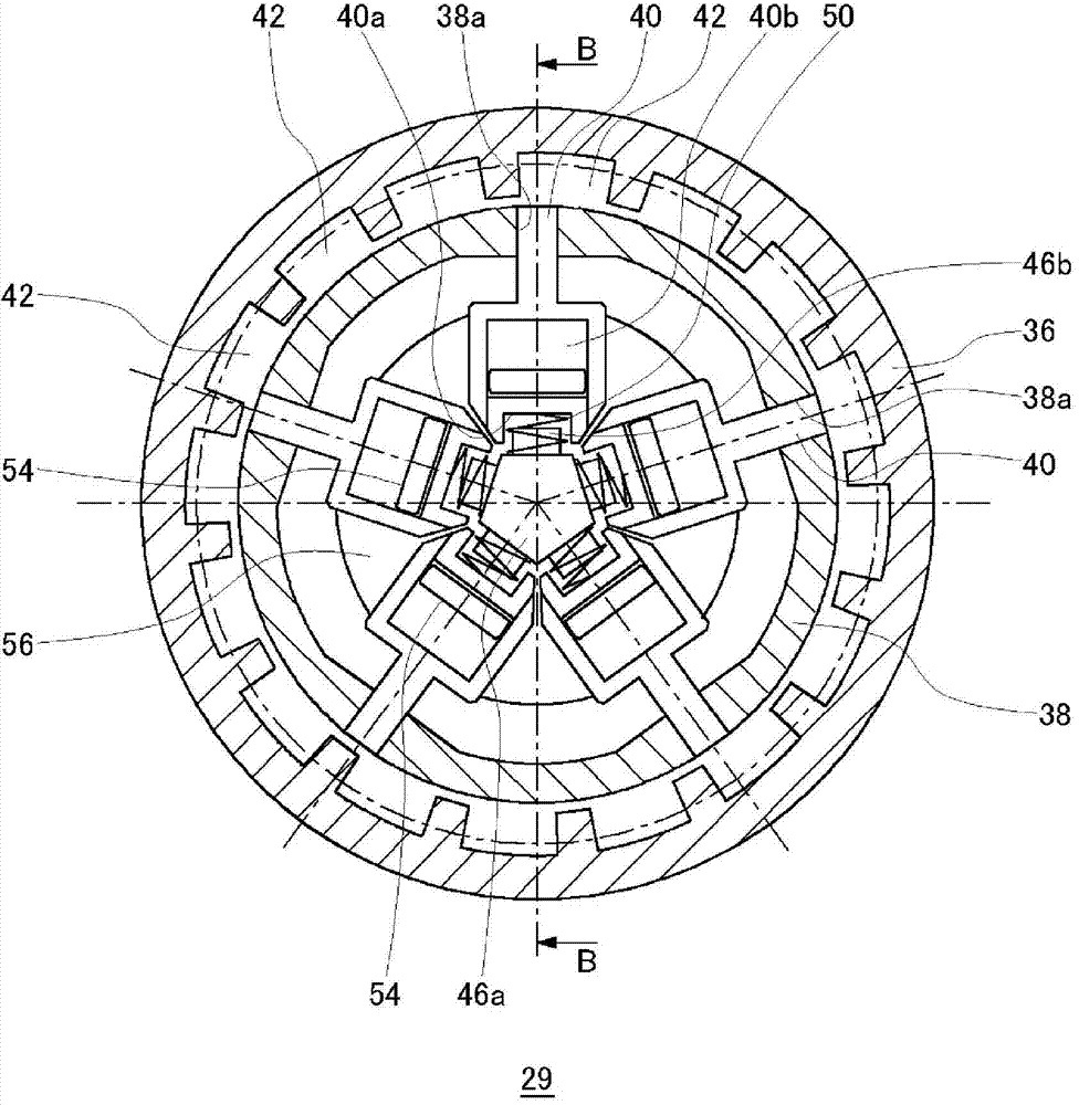 Clutch device and steering device