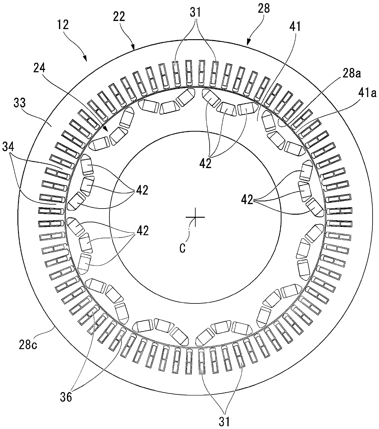 Rotary electric machine system and vehicle