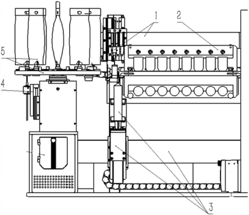 Automatic liquid dispensing machine and method thereof