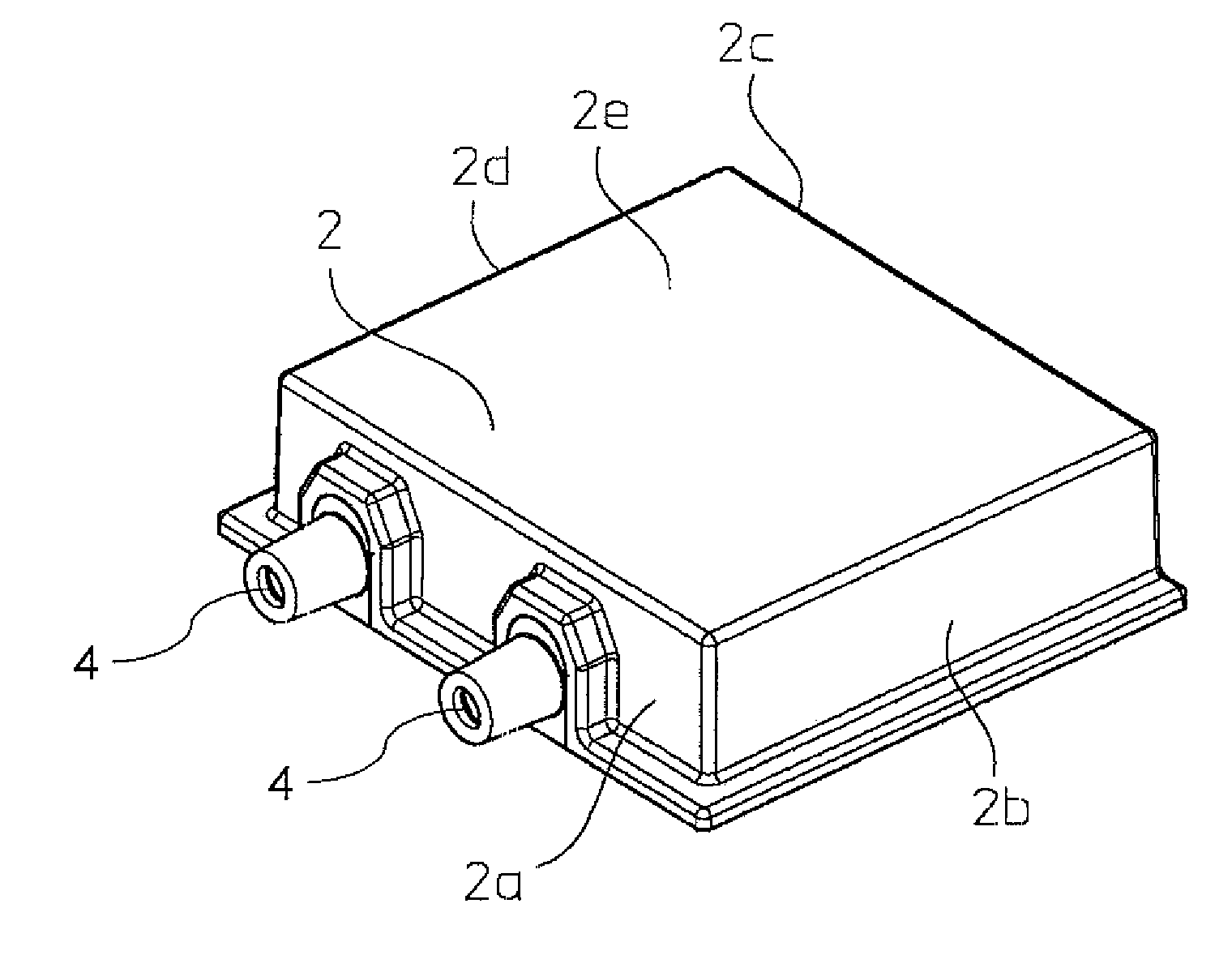Junction Box in Connecting Box for a Solar Module