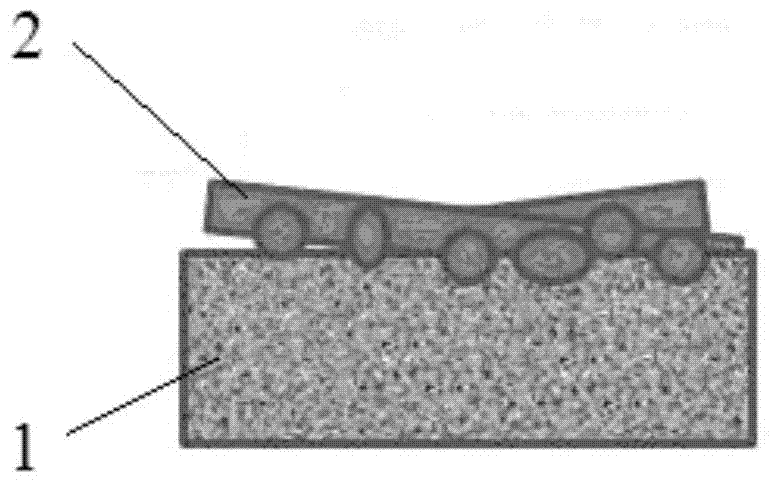 Flexible and transparent electrode film based on silk fibroin and manufacturing method and application thereof