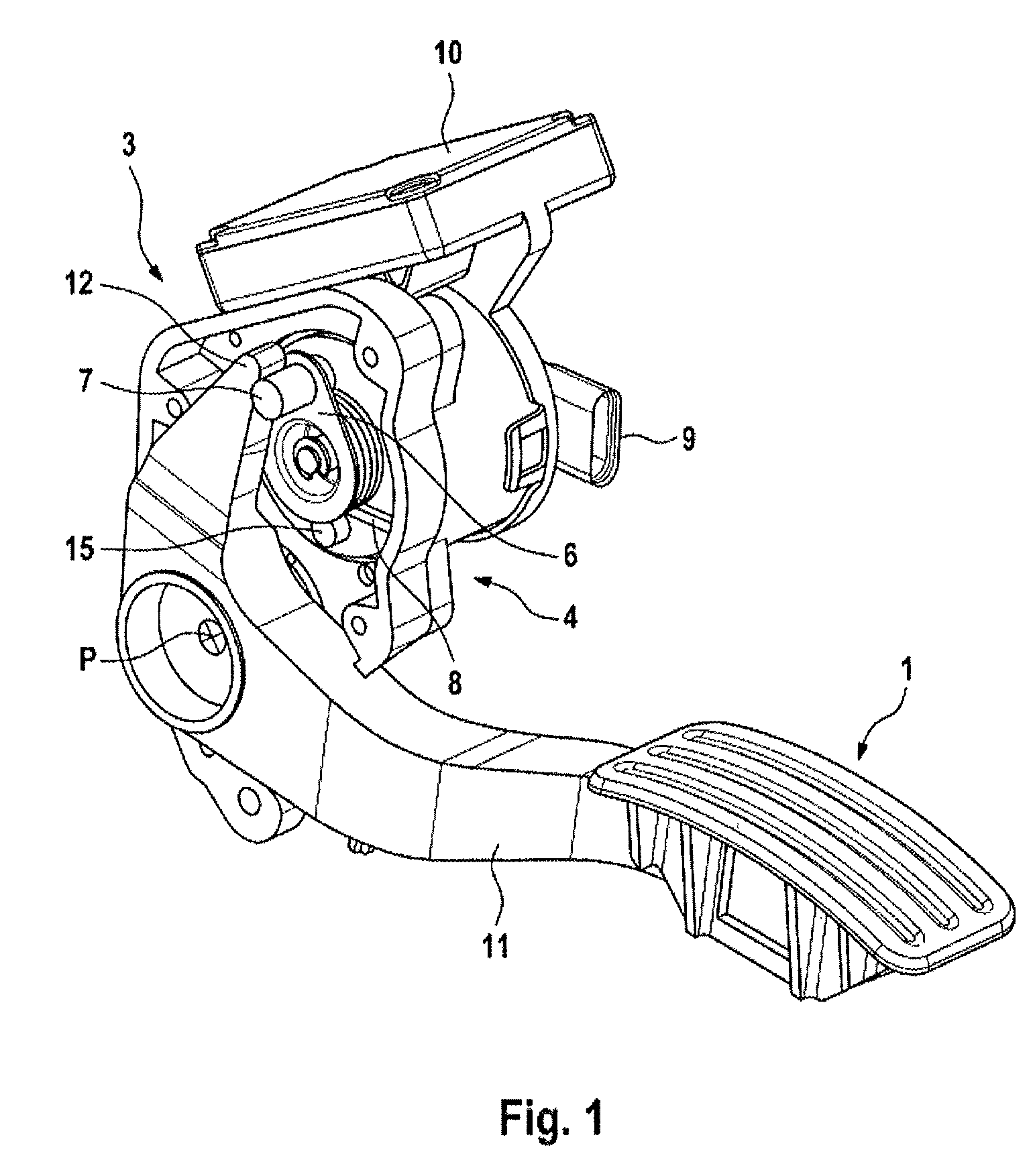 Method for operating an accelerator pedal unit for motor vehicles