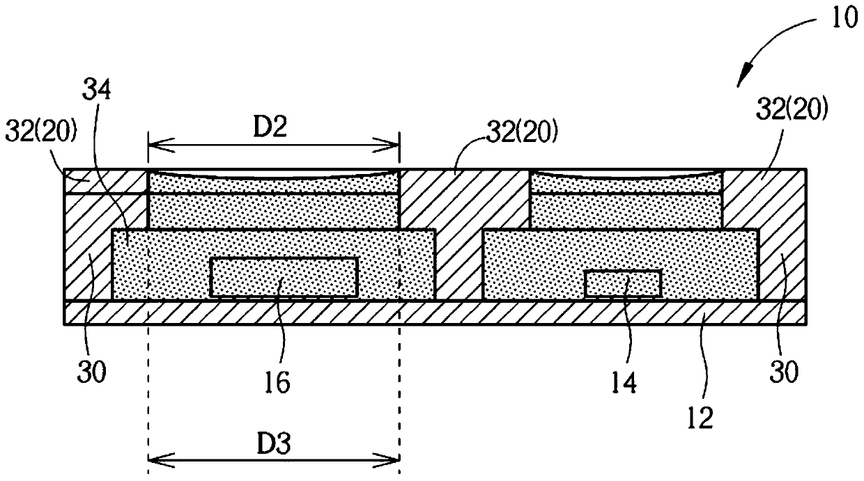 Optical detection device to prevent light leakage