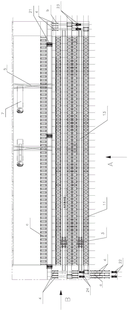 An automated three-dimensional warehouse for placing circular goods and a method for loading and unloading the same