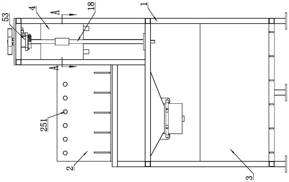 Simulation device for covered karst collapse caused by water level fluctuation