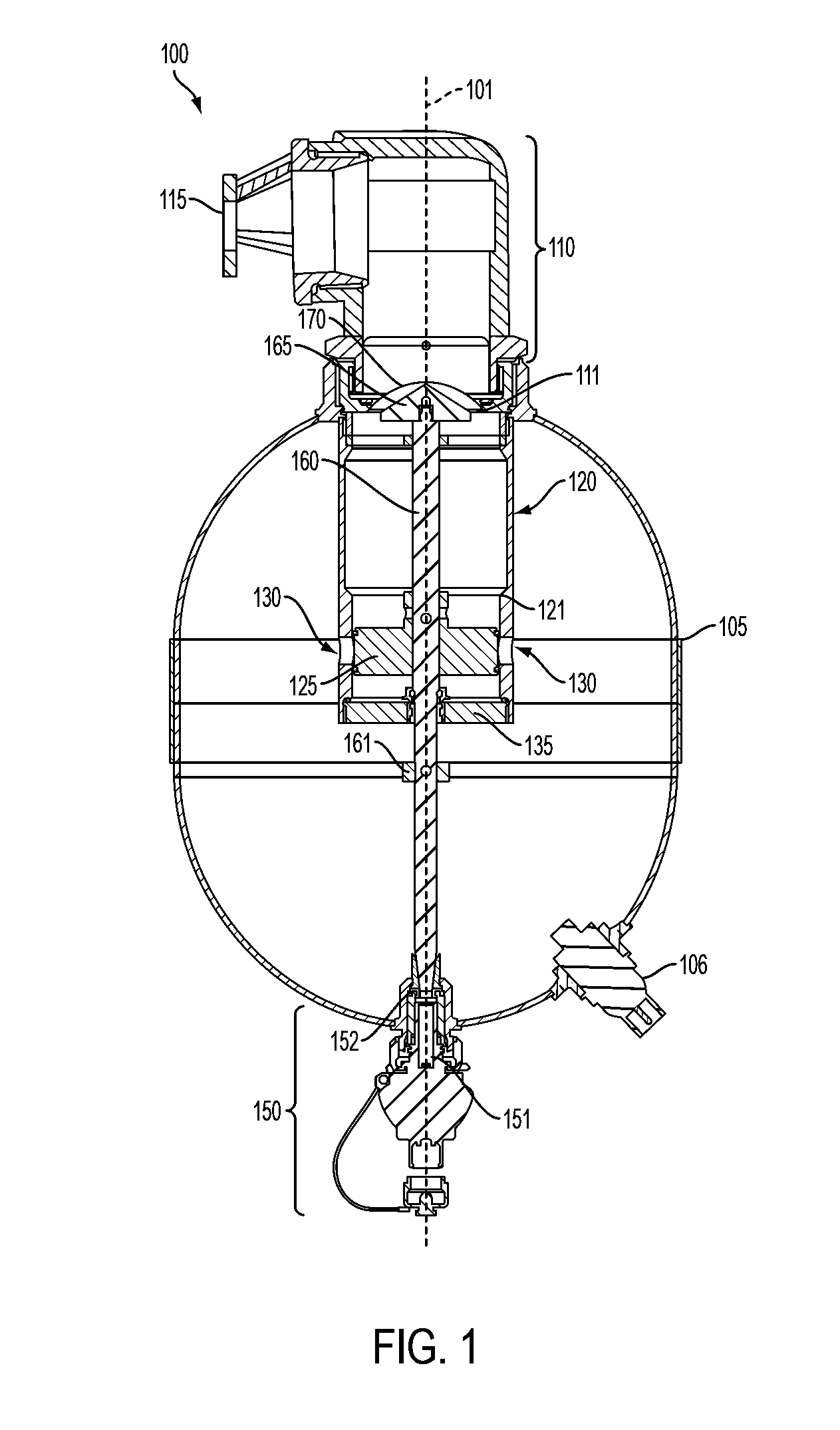 Automatic fire extinguishing system with gaseous and dry powder fire suppression agents