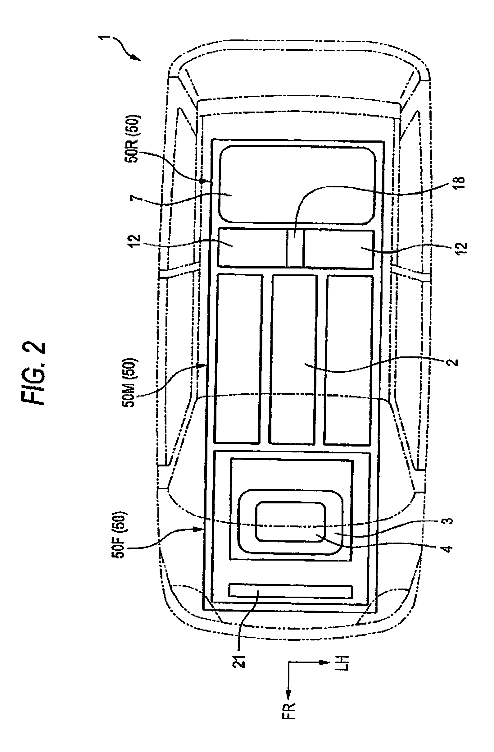 Vehicle mounted with electric storage apparatus