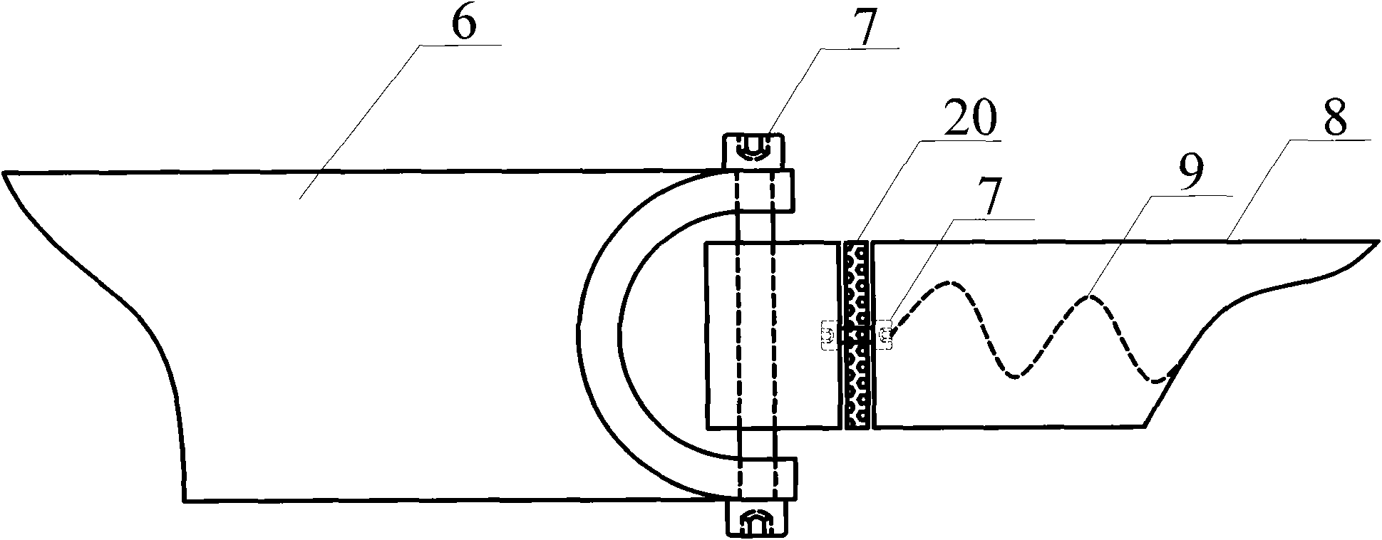 Engineering geology crack measuring method and measuring device thereof