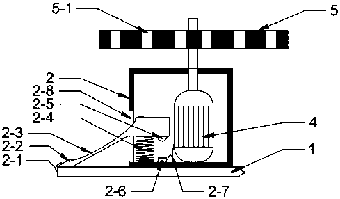 Medical test tube cleaning device