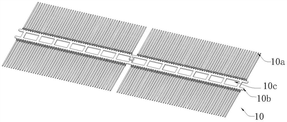 A kind of cable tie separation and cutting equipment