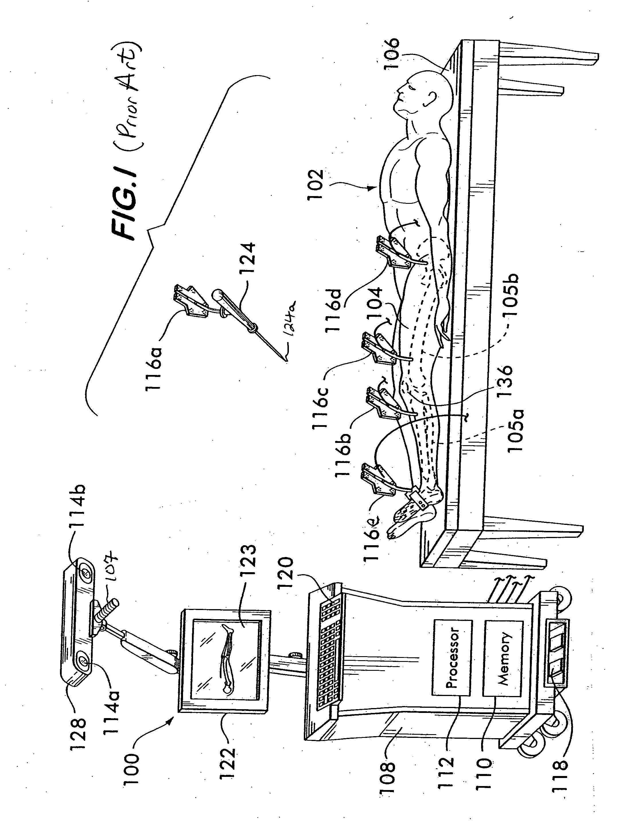 Method and apparatus for positioning a cutting tool for orthopedic surgery using a localization system