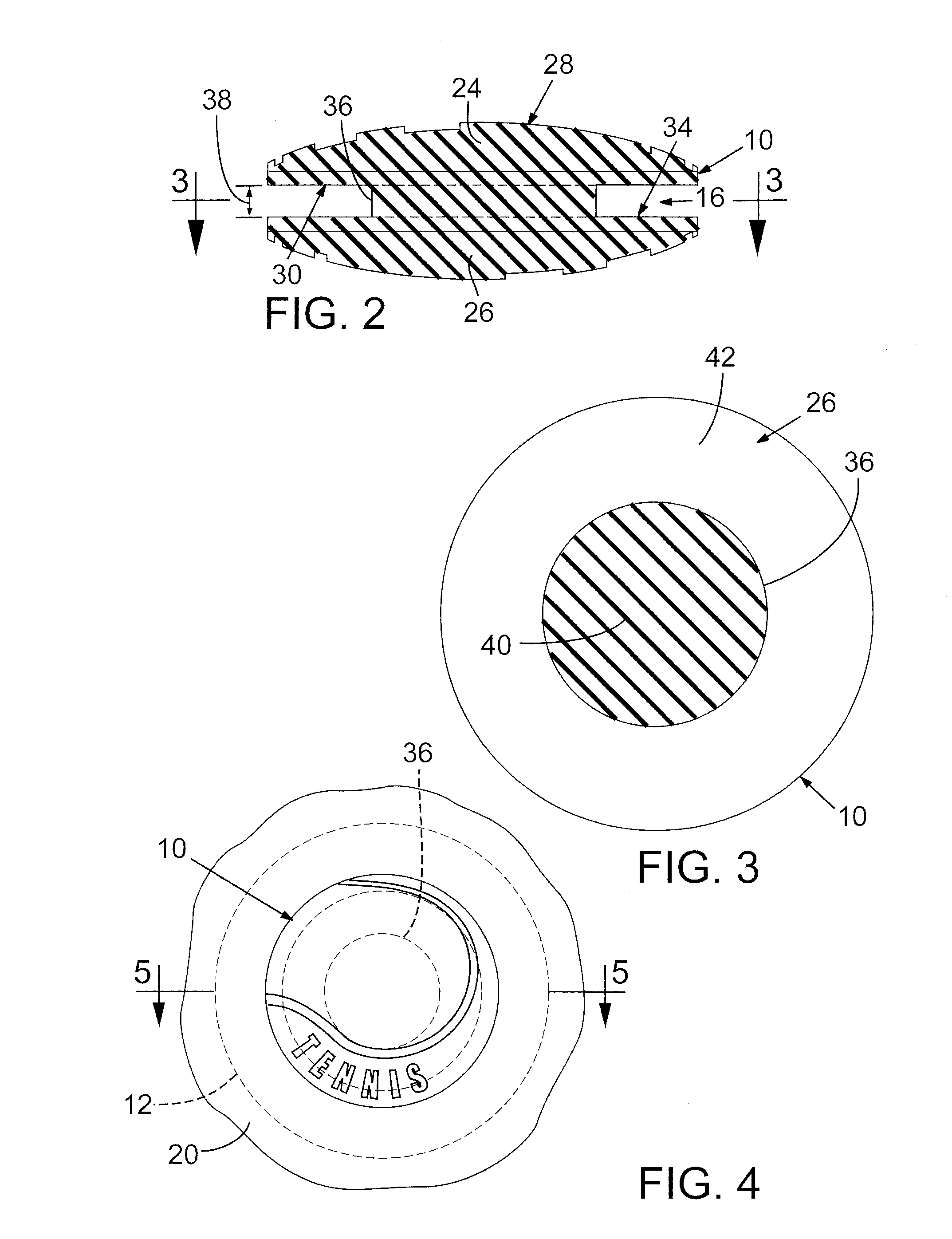 Dampening System for Stringed-Racquet
