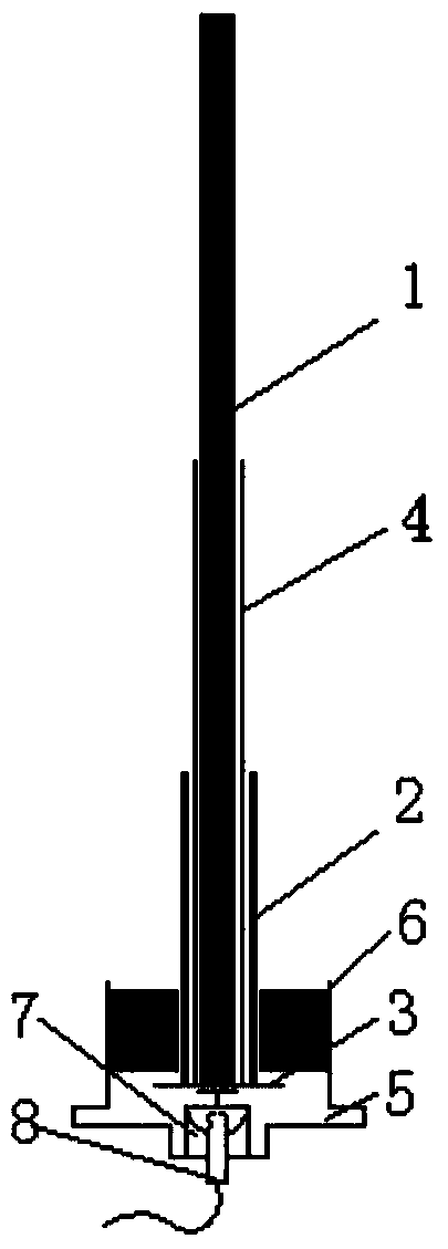 Electronic anode rod