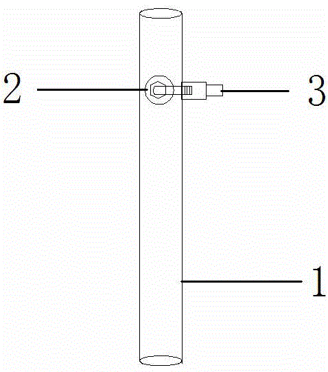 Concrete post-cast strip air mold