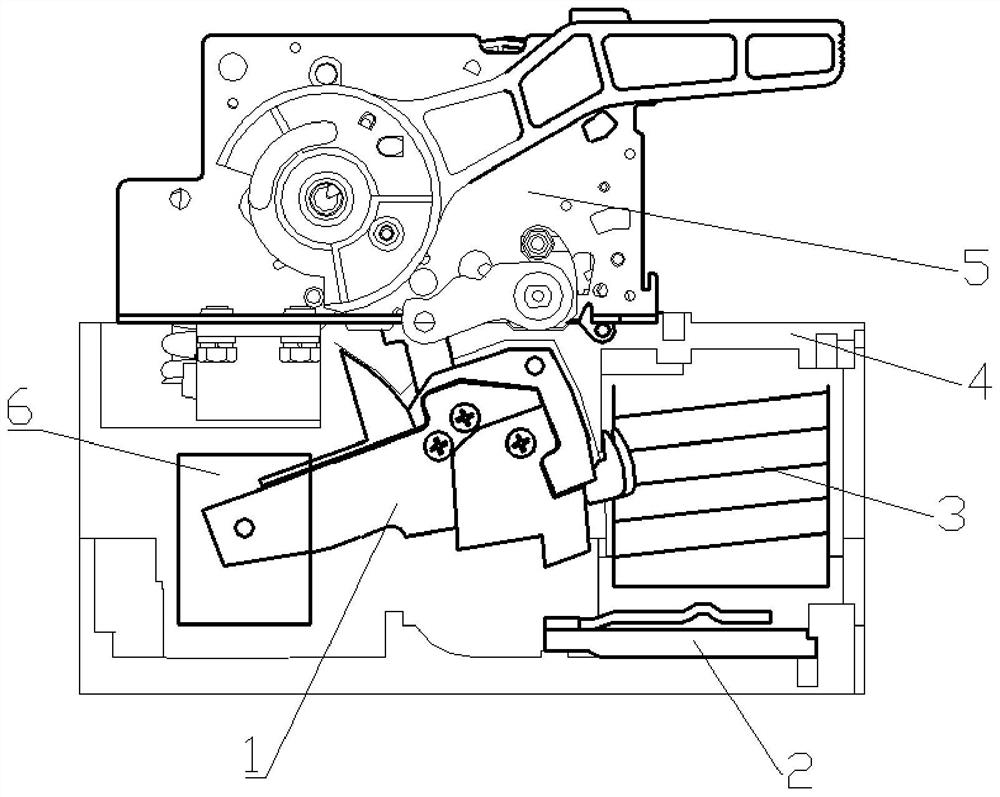 Moving contact system of circuit breaker