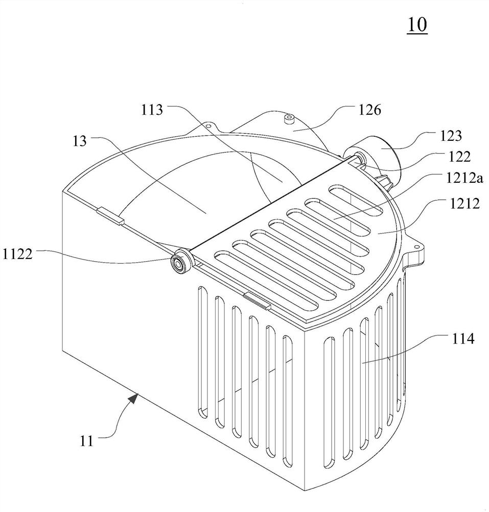 Air inlet structure, fresh air device and air conditioner