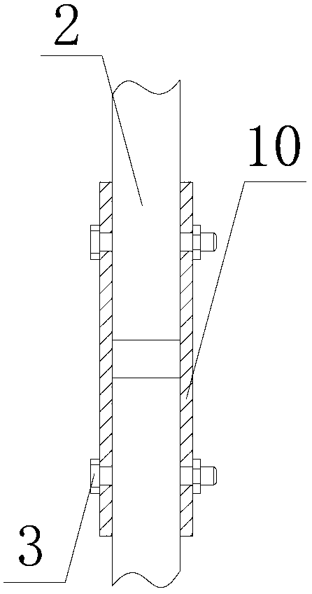 Connection device of fire-proof boards of integrated house