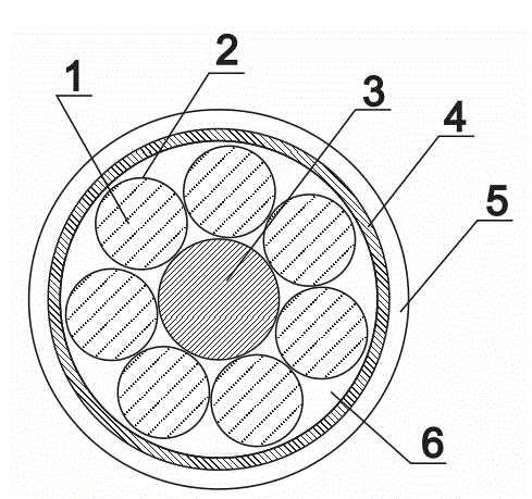 Dewatering anti-icing high-voltage power transmission line