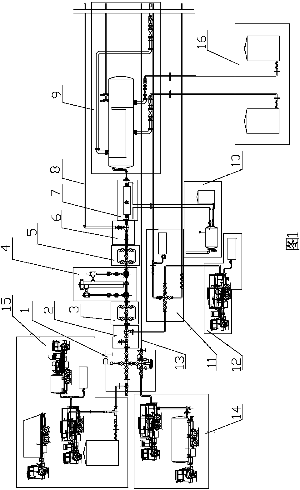 Testing device for deep wells and high-temperature and high-pressure wells