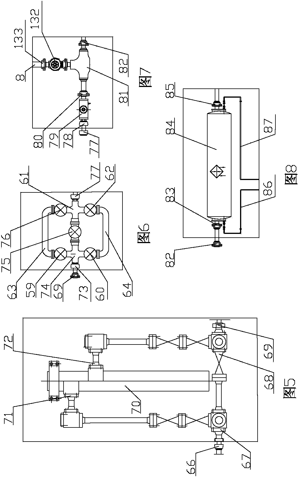 Testing device for deep wells and high-temperature and high-pressure wells