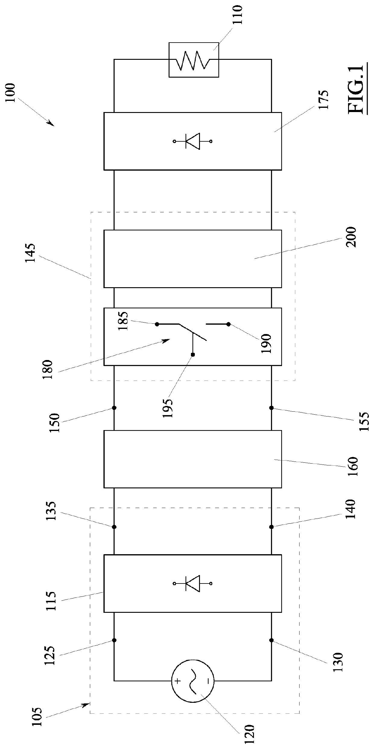 System for transferring electrical power to an electrical load