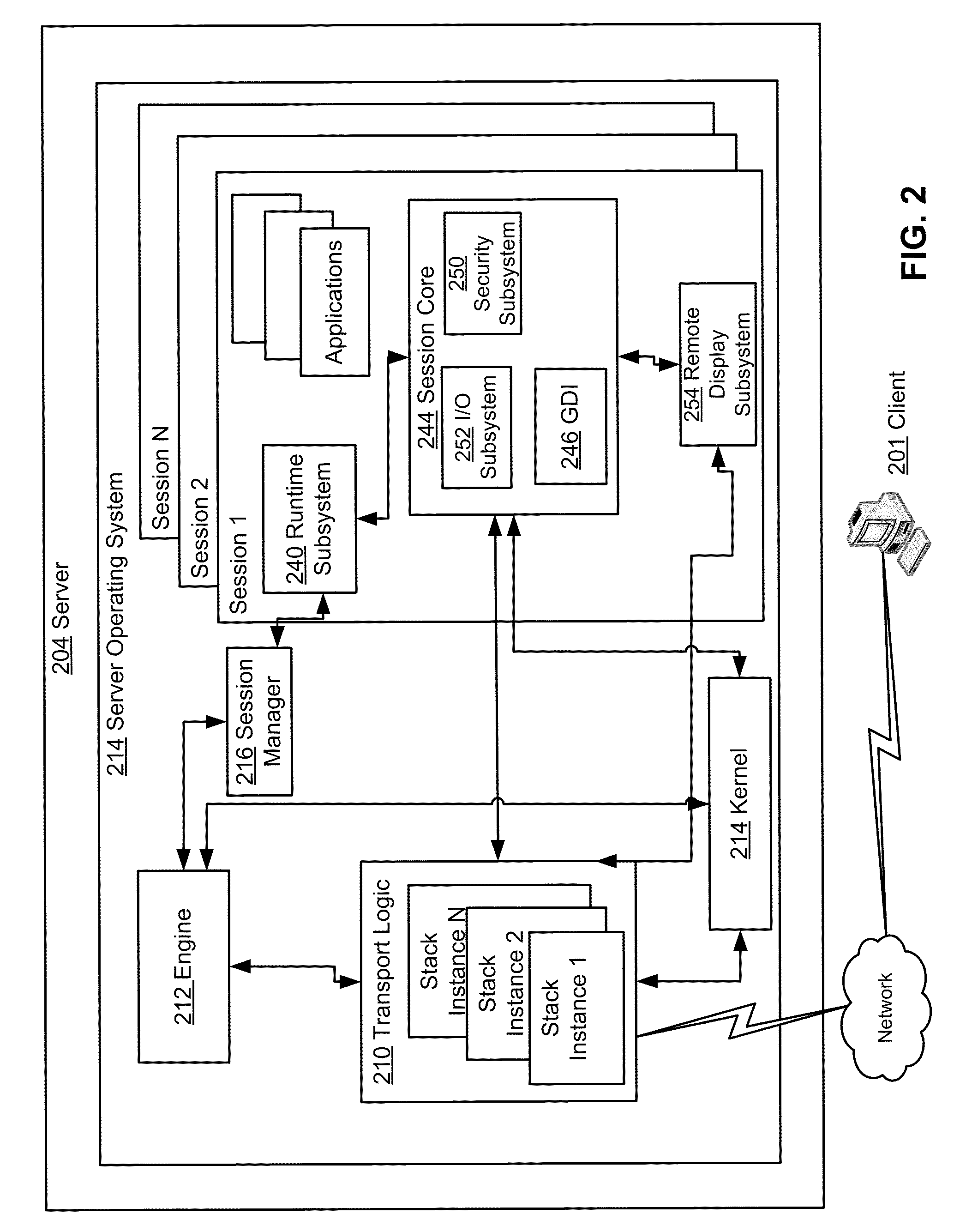 Terminal services application virtualization for compatability