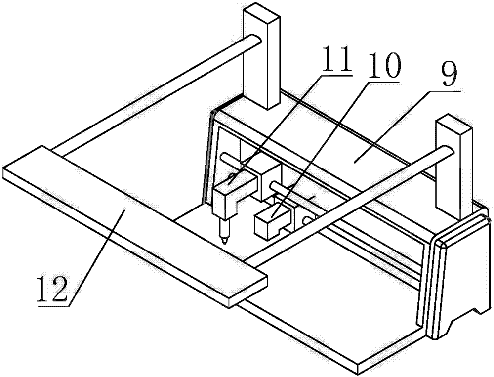 A robot 3D embossed braille printing system and usage method