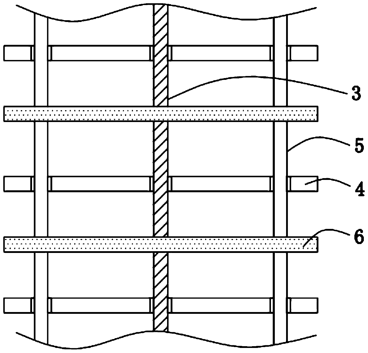 Protection device for reducing scratches on surface of PCB