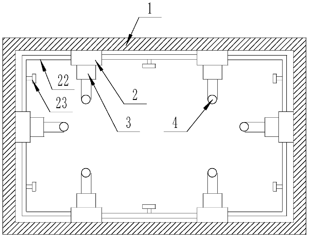 A hand-held device for digging bricks on municipal roads