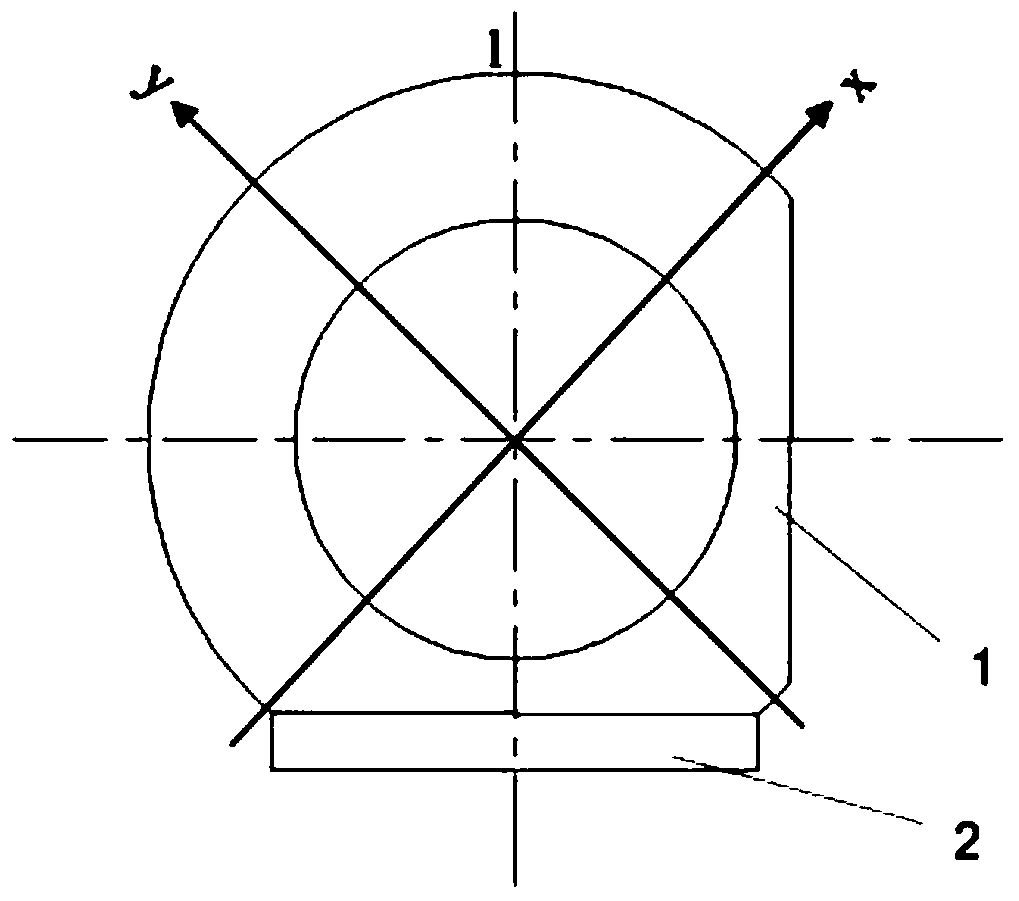 Oscillating head micromotor based on giant magnetostrictive material