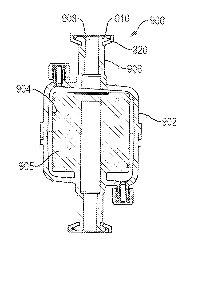 Flanged tube apparatus