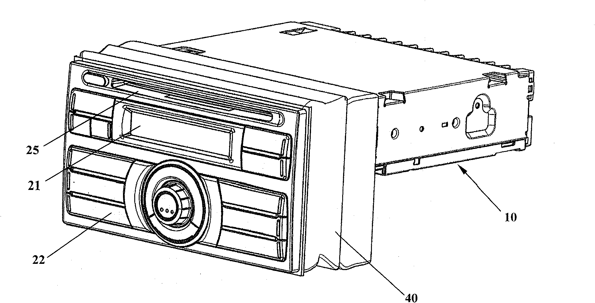 Electronic device with adjustable panel inclination angle