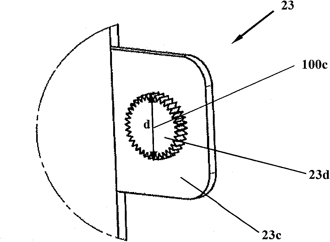 Electronic device with adjustable panel inclination angle