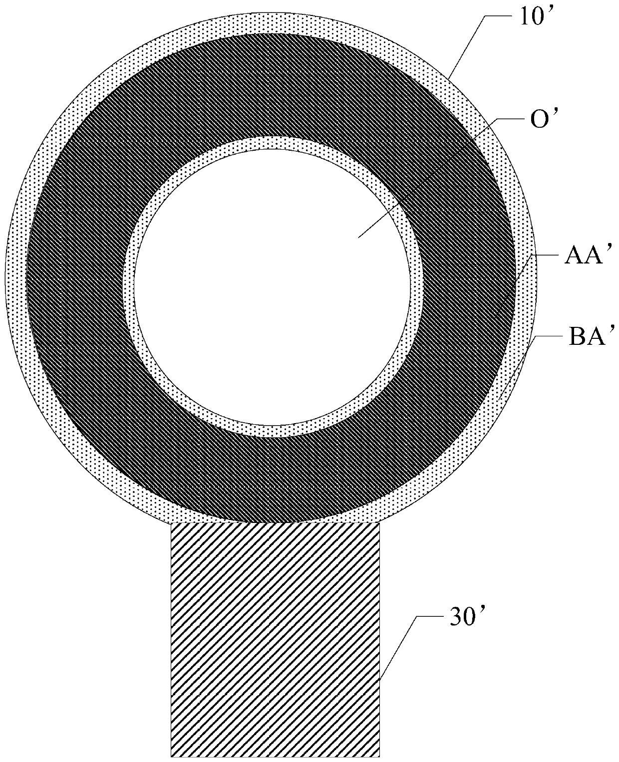 Ring display module and display device