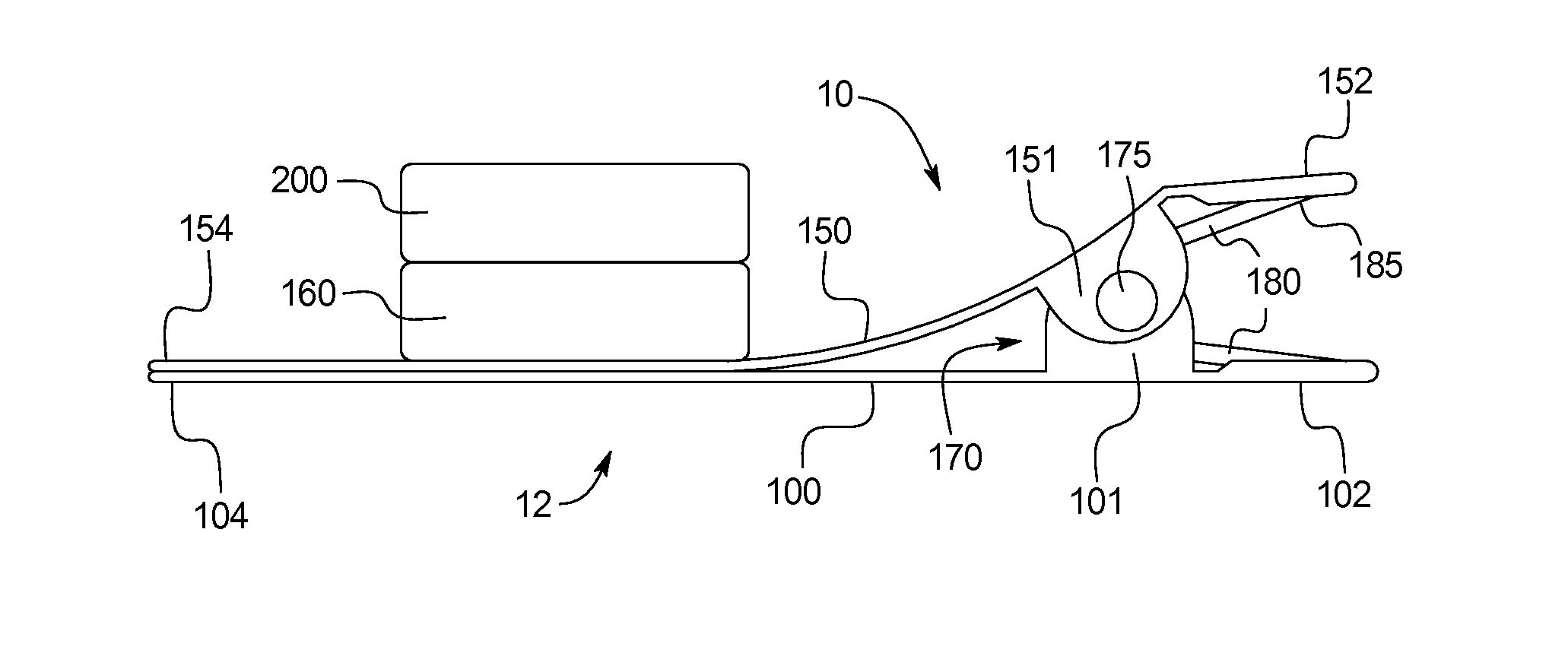Invisible magnetic tie clip and related methods and systems
