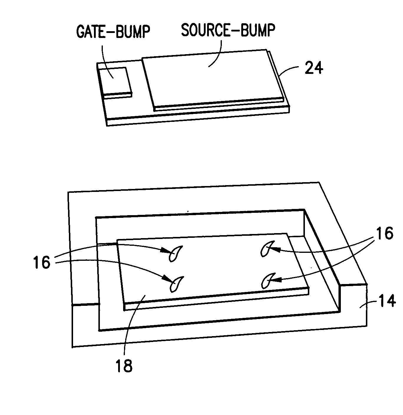 Substrate and method for mounting silicon device