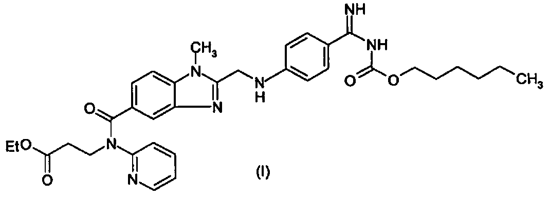 A kind of dabigatran etexilate tablet and preparation method thereof