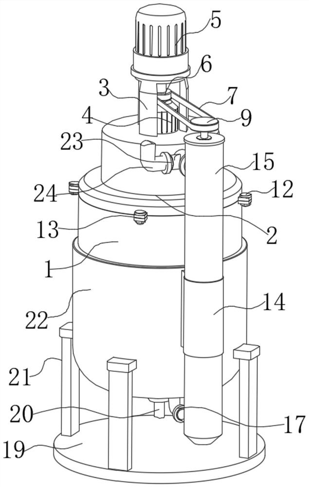 Refining and purifying process and refining, purifying and mixing equipment for glycerol glucoside