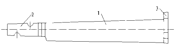 Processing method of five-fork blade-root moving blades with own shrouds