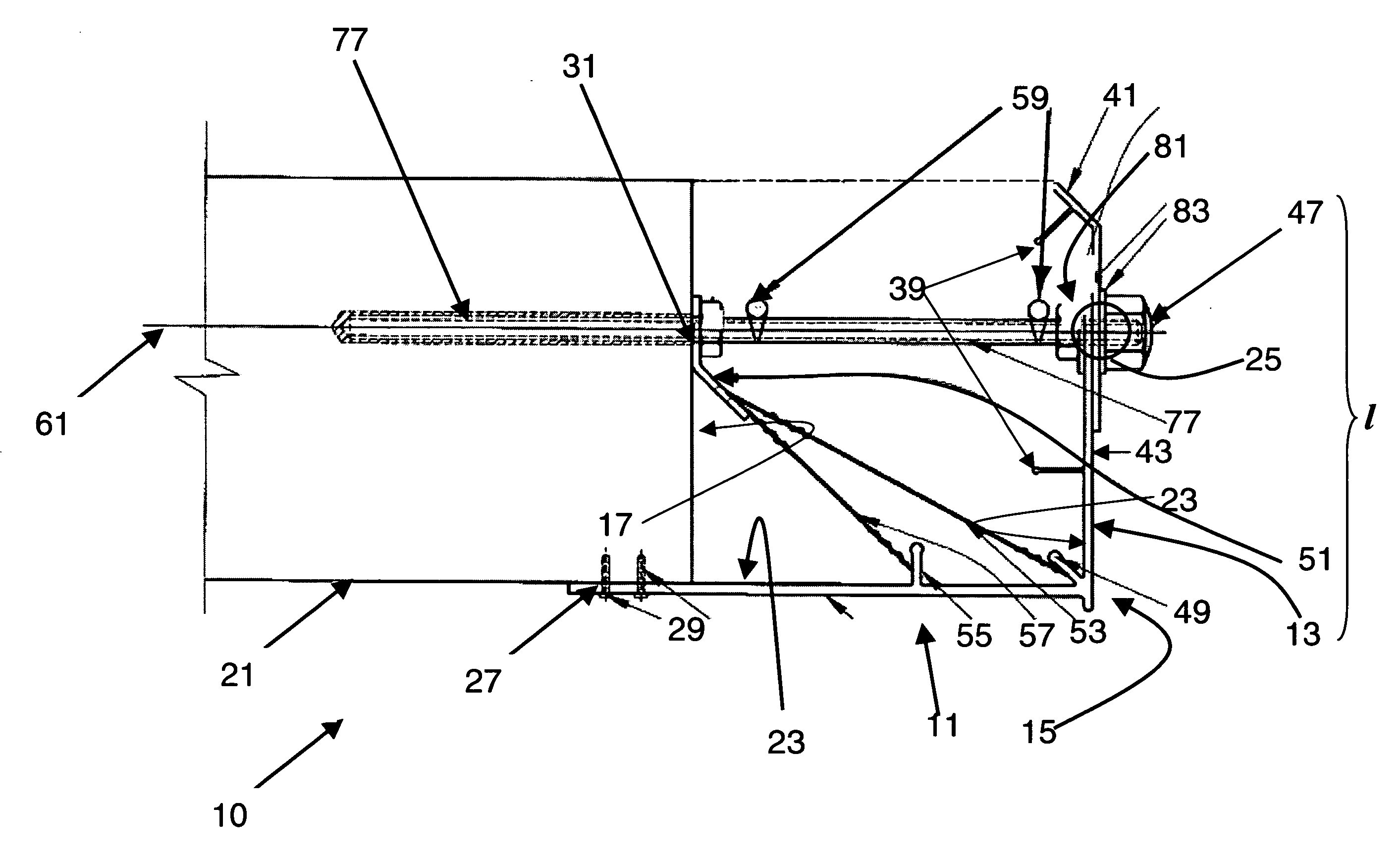 Slab edge casing and method therefor