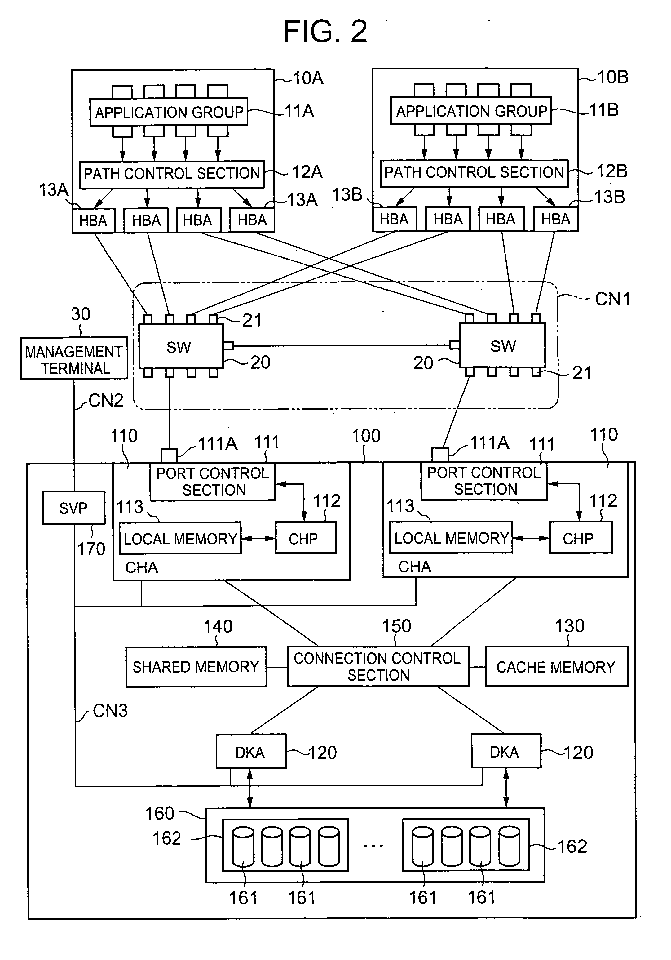 Storage system and communications path control method for storage system