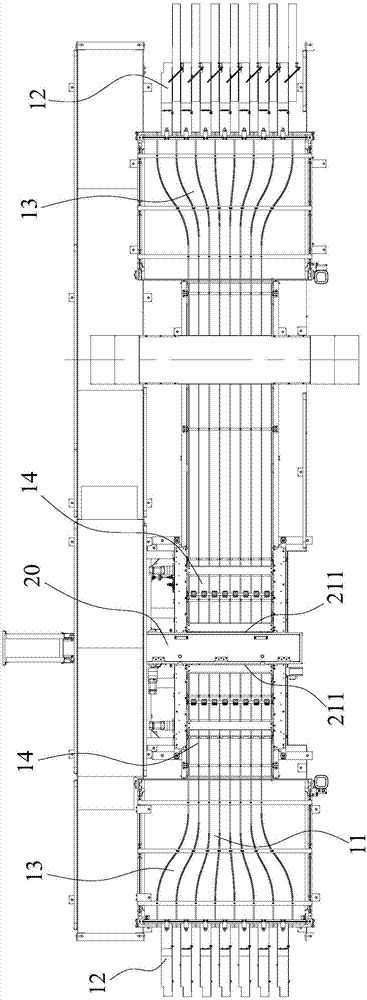 High-position two-way collection and storage integrated system and collection and storage method thereof