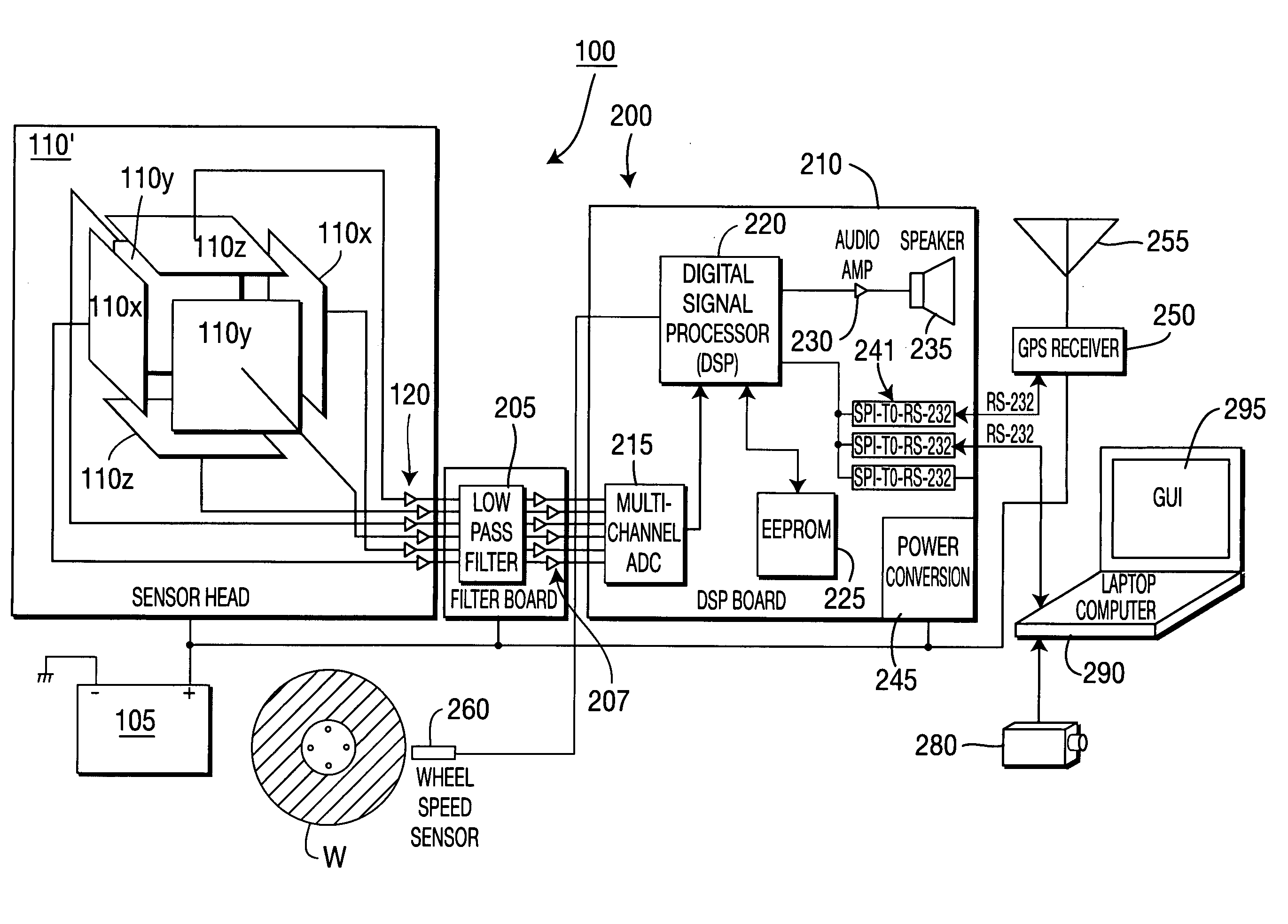 Method for sensing an electric field