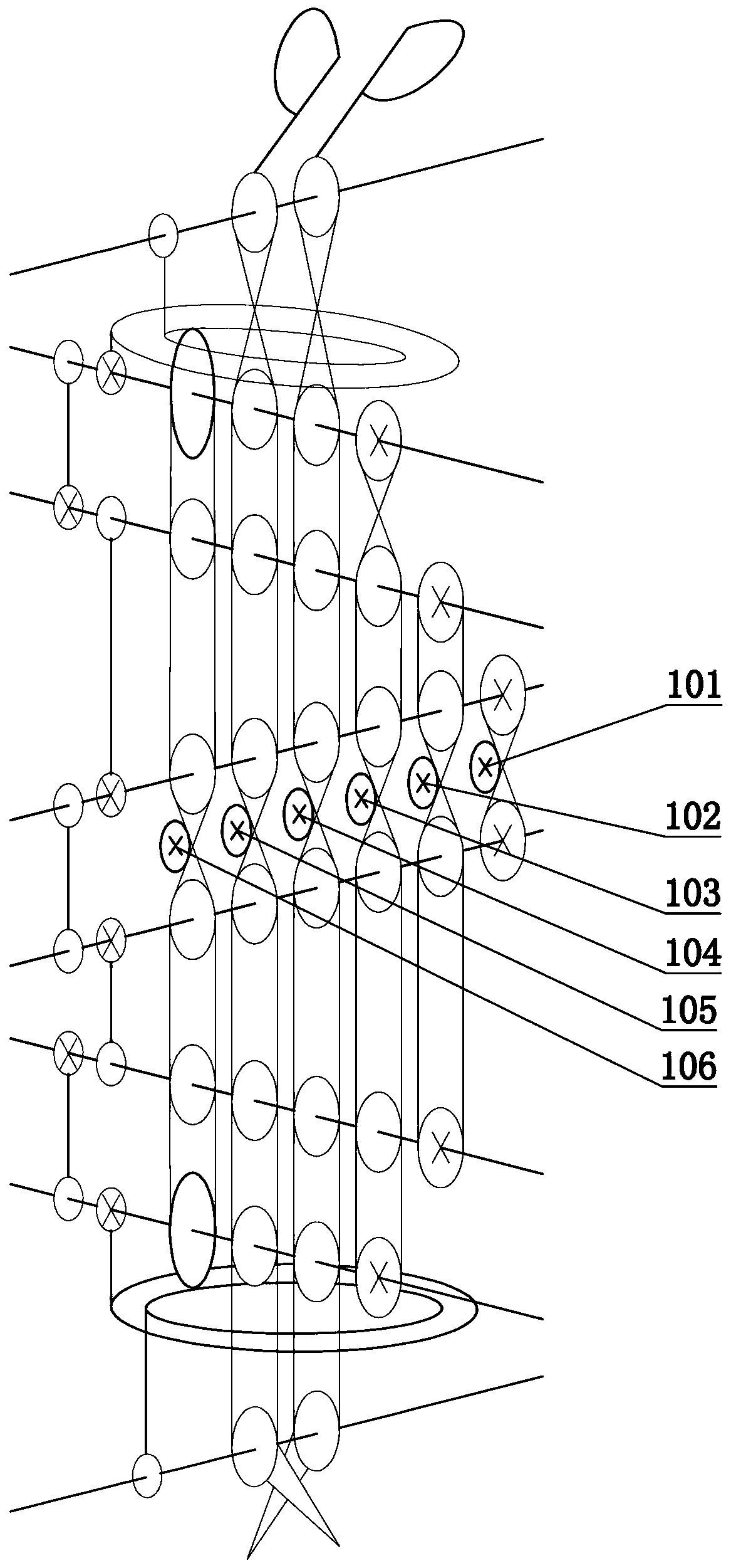 A trajectory detection method for a wire-driven minimally invasive surgical robot