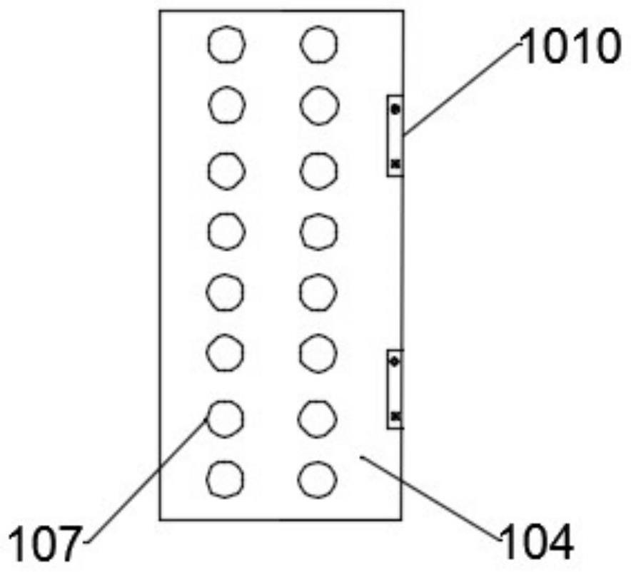 Glue-removing soaking material box for semiconductor packaging product