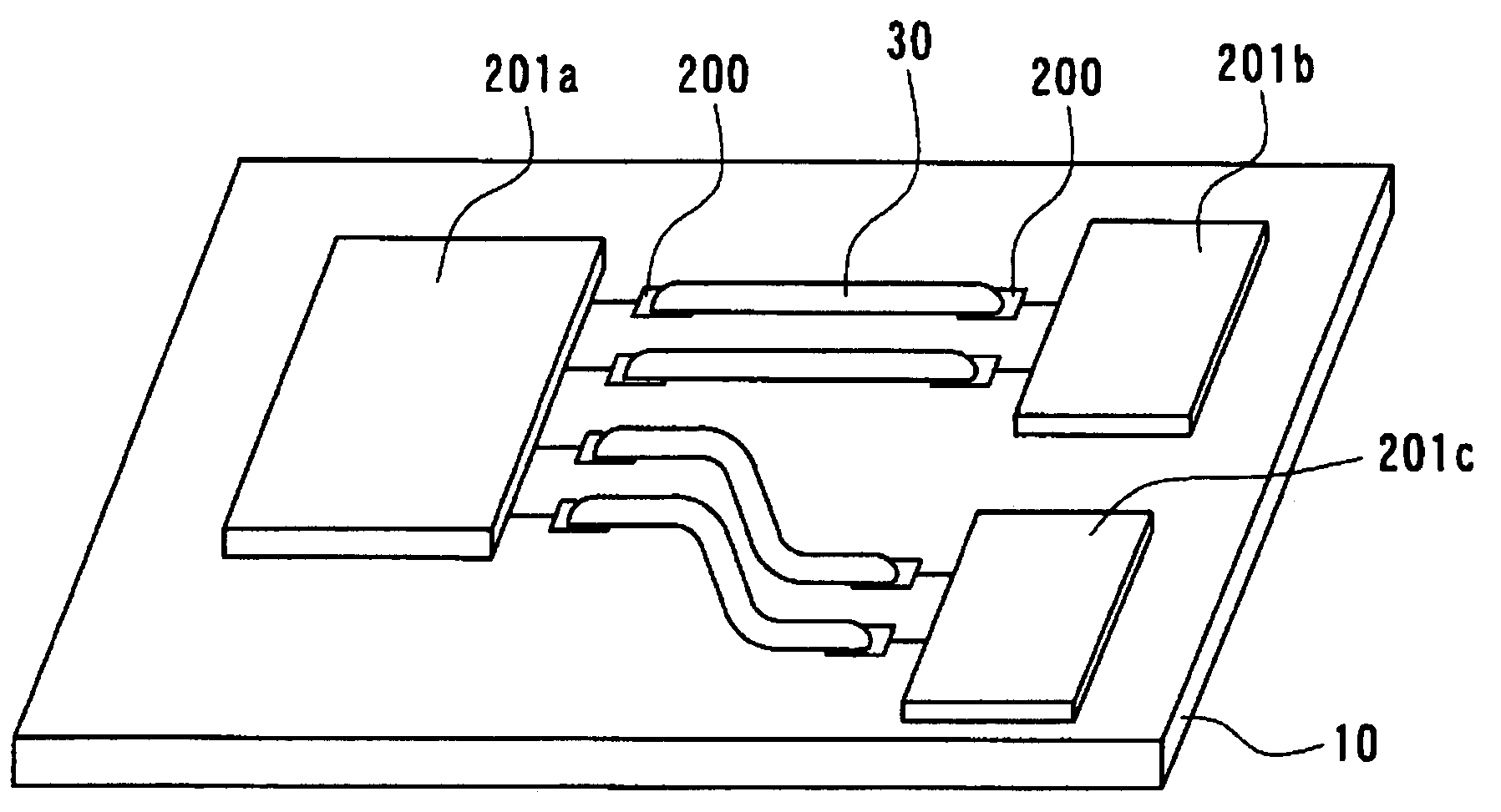Optical interconnection circuit between chips, electrooptical device and electronic equipment